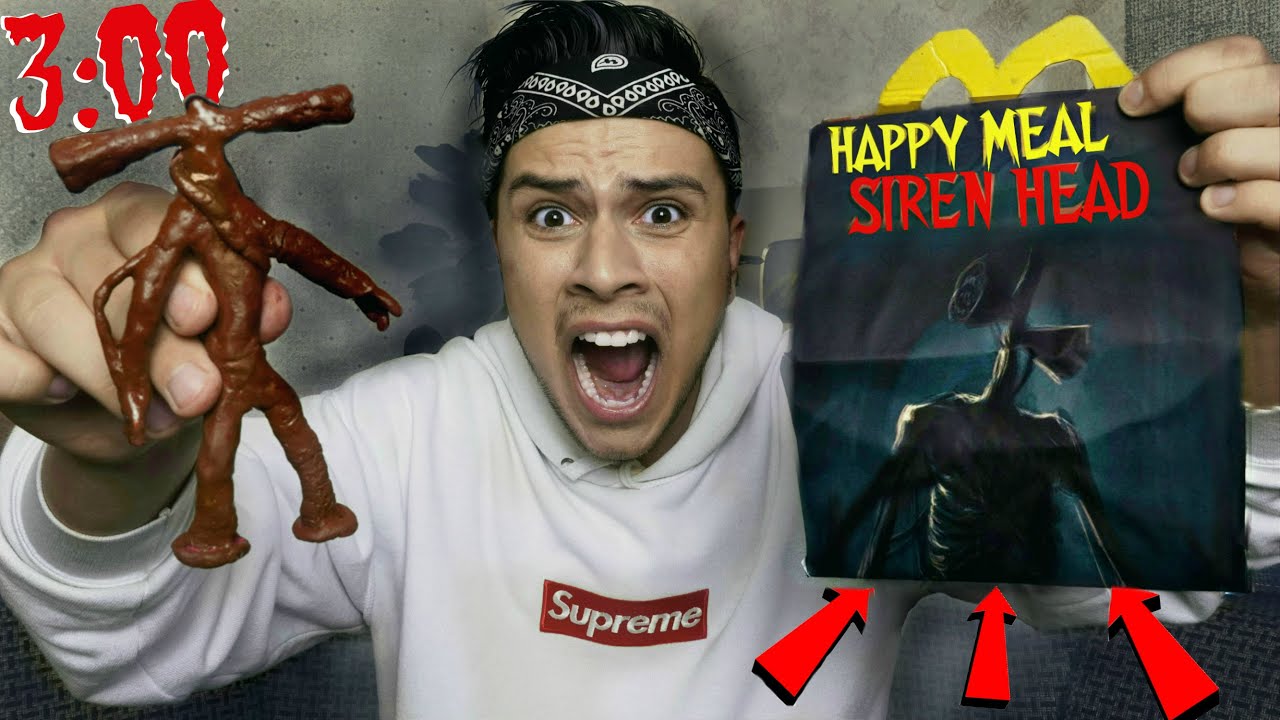 НИКОГДА НЕ ОТКРЫВАЙ HAPPY MEAL СИРЕНОГОЛОВЫЙ в 