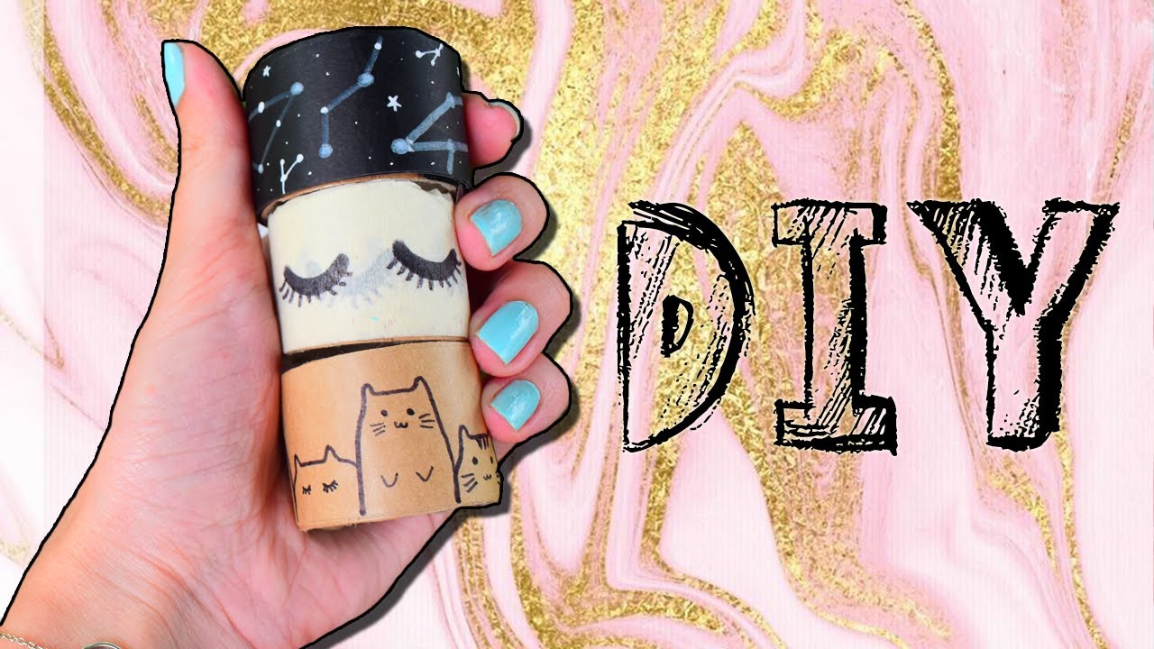 12 DIY ШКОЛЬНАЯ КАНЦЕЛЯРИЯ ДЕКОРАТИВНЫЕ СКОТЧИ СВОИМИ РУКАМИ за 1 минуту идеи для лд и ежедневников