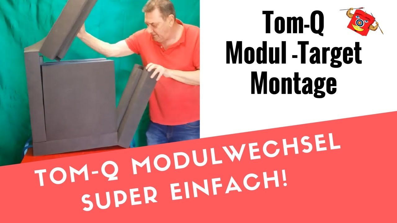Tom-Q Bogensport Modul Zielscheibe: Modulwechsel video