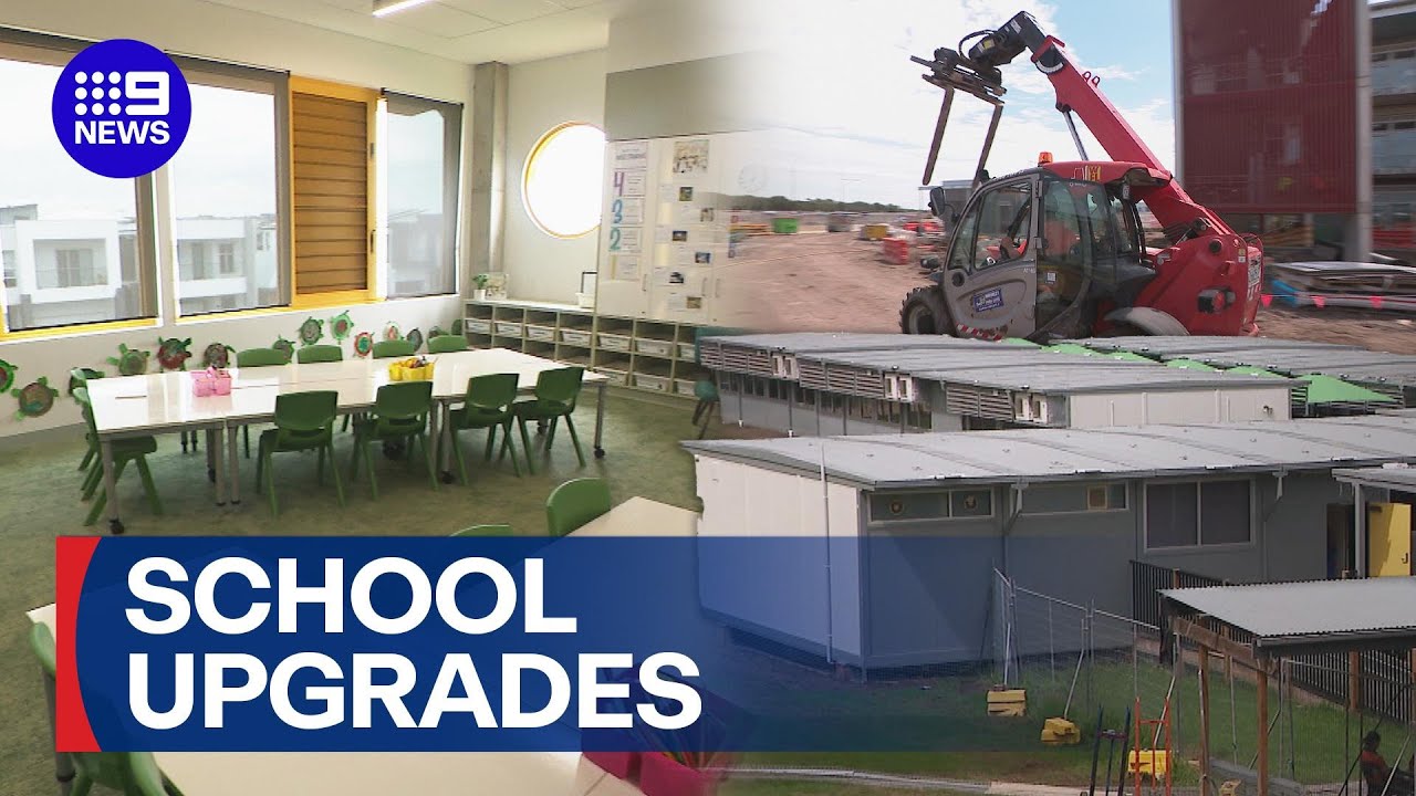 Brand new school facilities unveiled in Sydney's booming North West | 9 News Australia