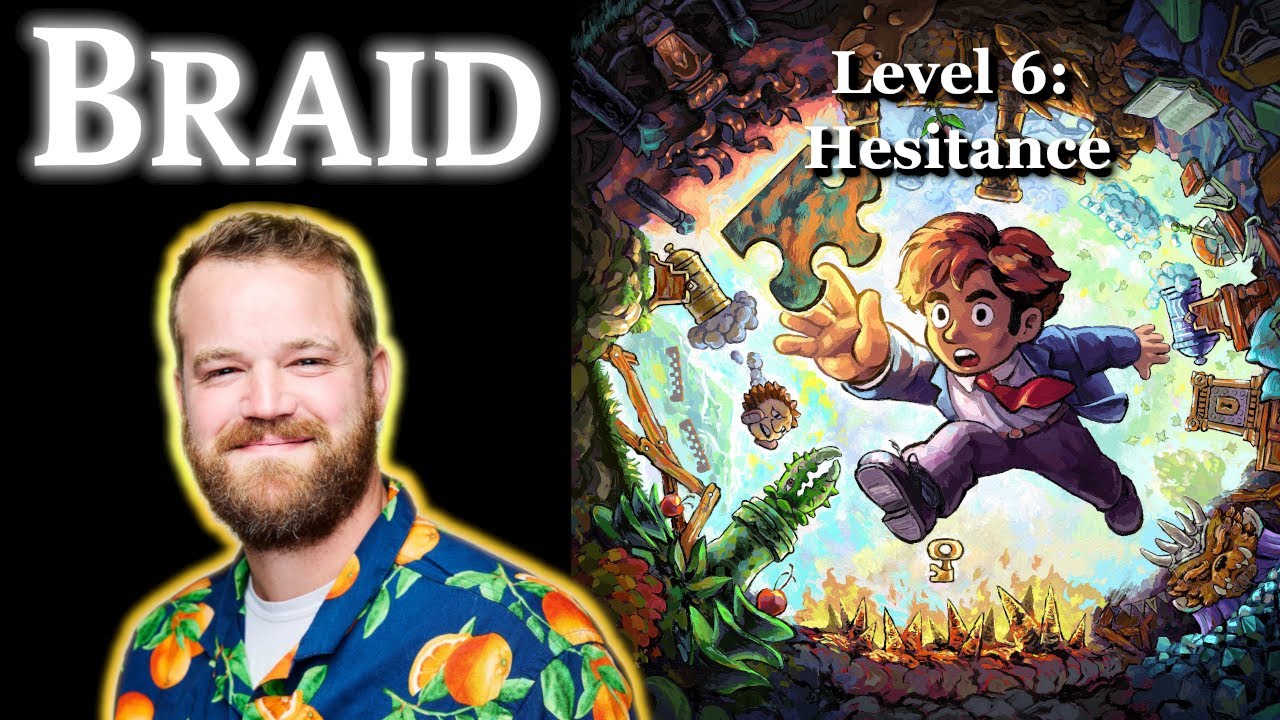 Hesitance | Level 6 | All pieces and stars with Commentary | Braid