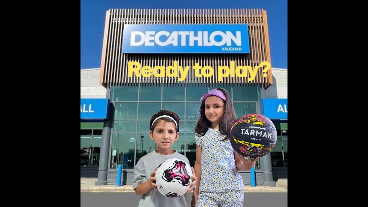 جربنا كل العاب الرياضة 🏋️في DECATHLON  شوفو شو اشترينا 😱😍