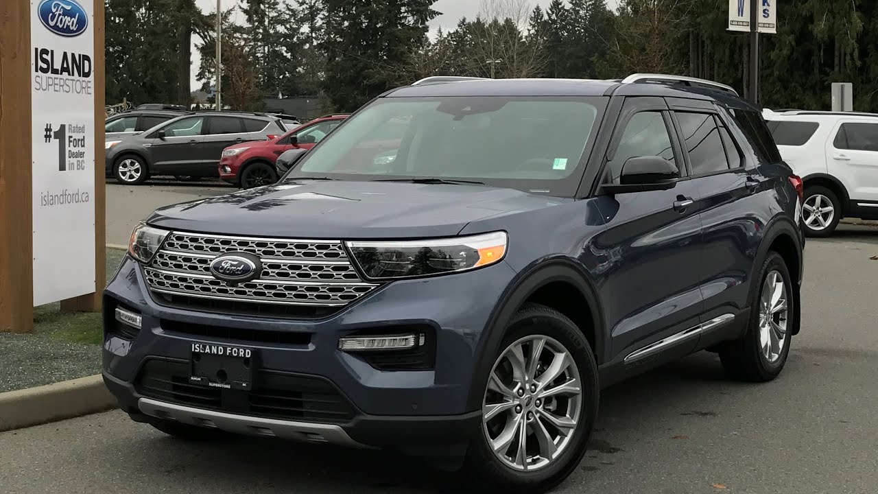 2021 Ford Explorer Limited + Moonroof, Nav, AWD Review | Island Ford