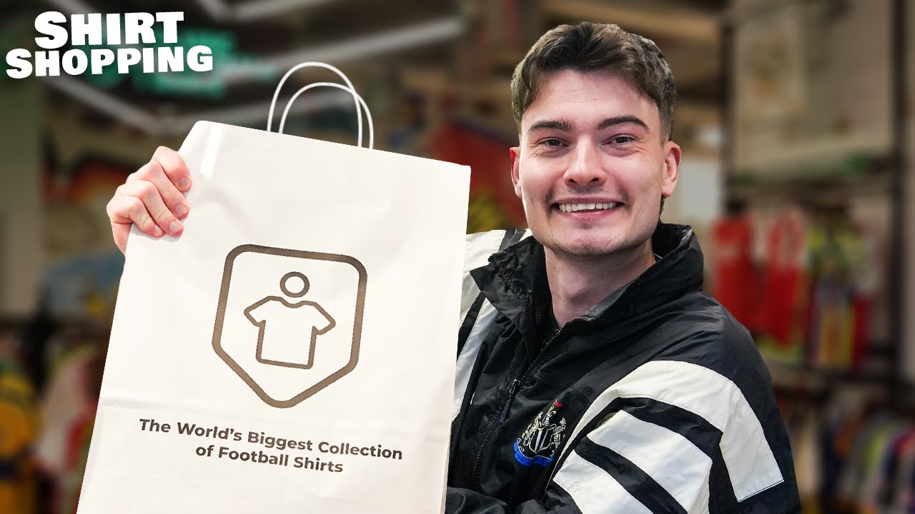 WillNE отправляется за классическими футбольными футболками — Shirt Shopping