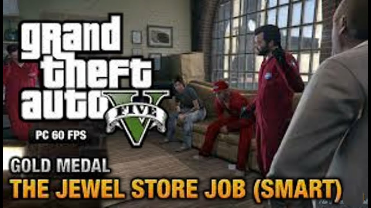 GTA 5 - Mission #16 - The Jewel Store Job (Smart Approach)#gta5 #grandrp #viralgameplay