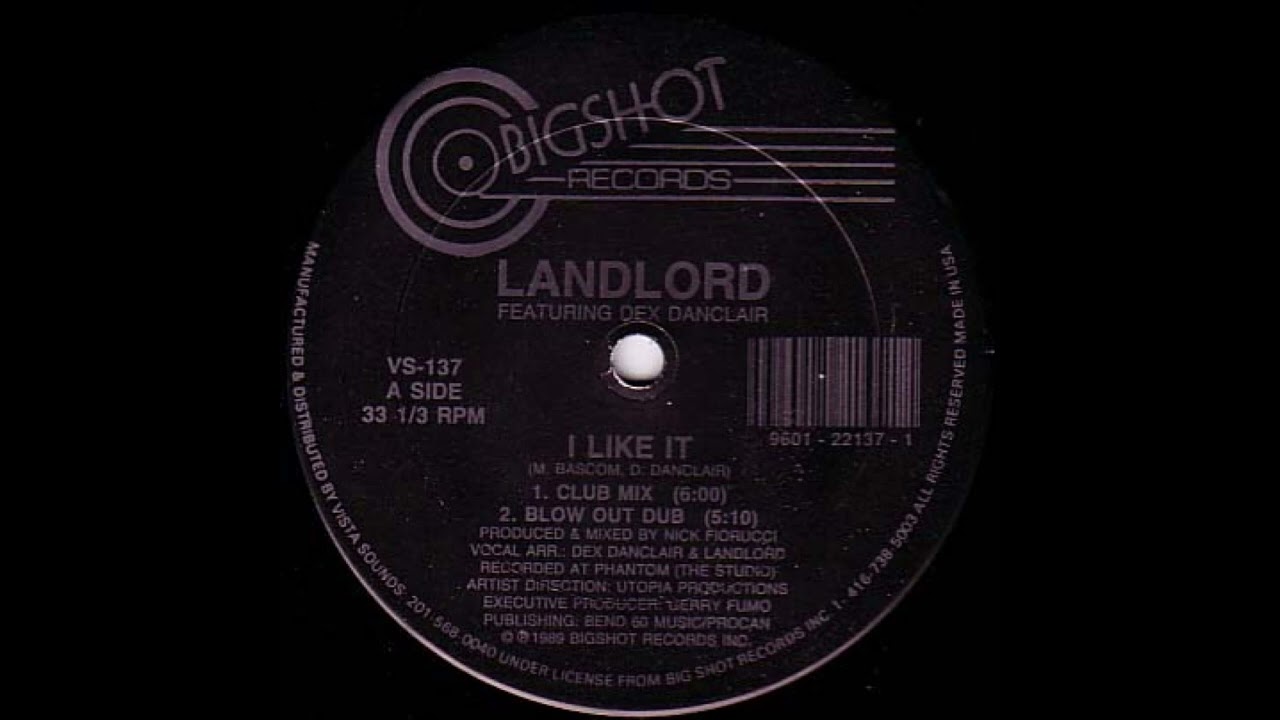 Landlord - I Like It (Blow Out Dub)