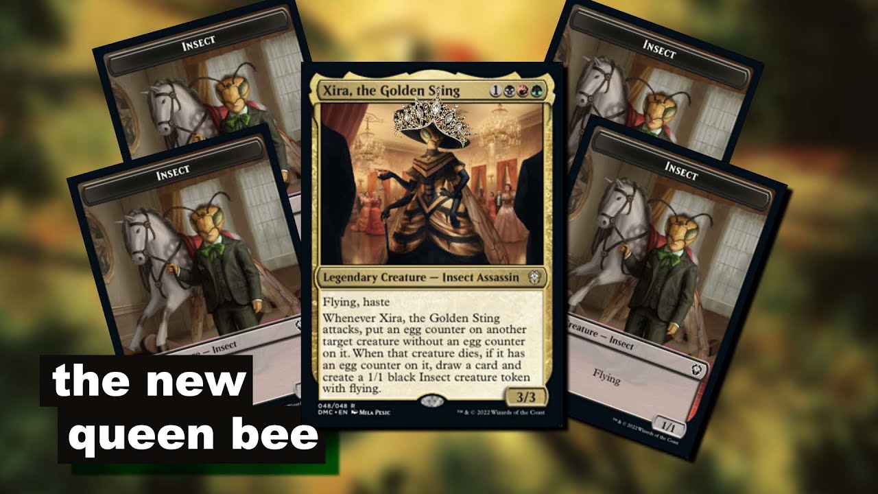 How to build with Xira, The golden sting. | Magic the gathering commander