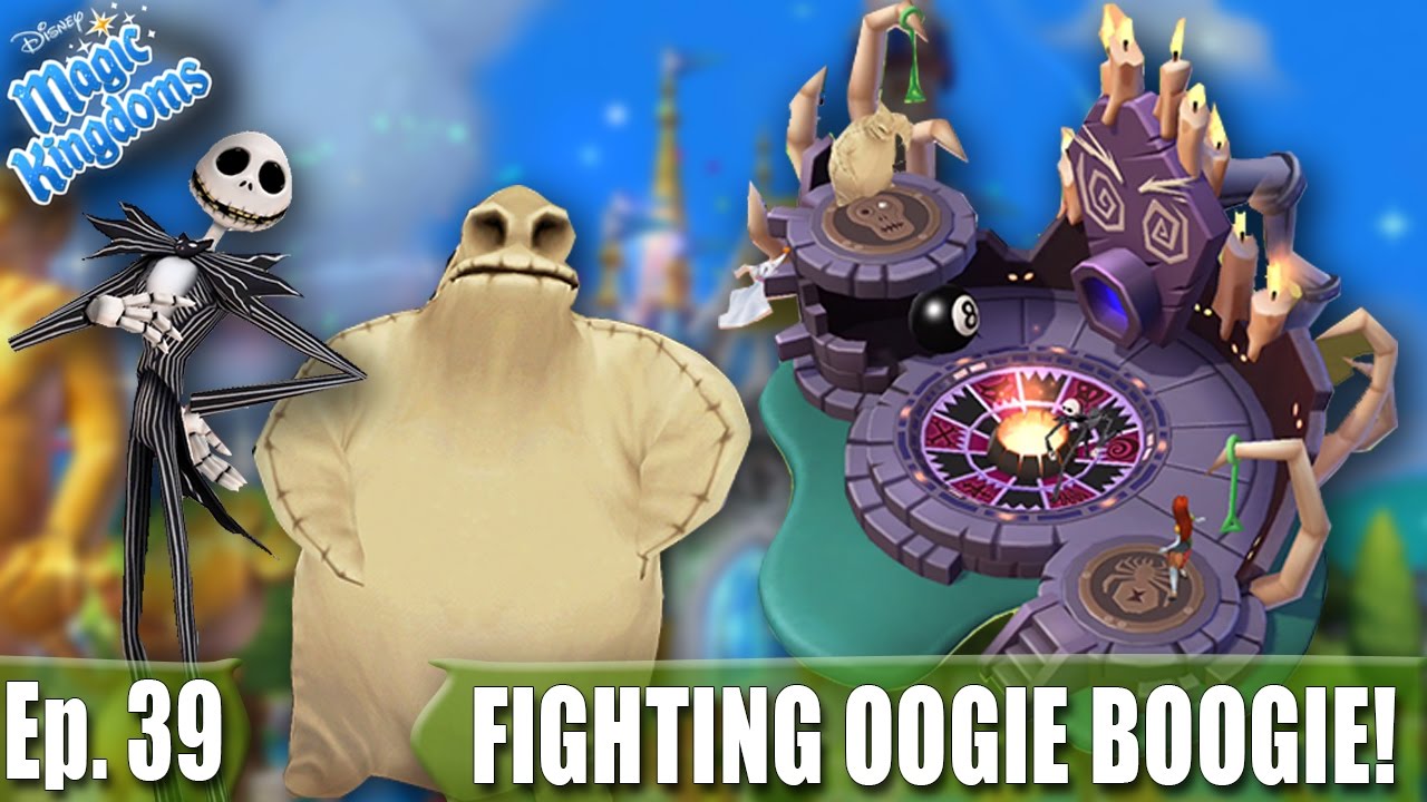 DEFEATING OOGIE BOOGIE!! - Disney Magic Kingdoms Gameplay - Ep. 39