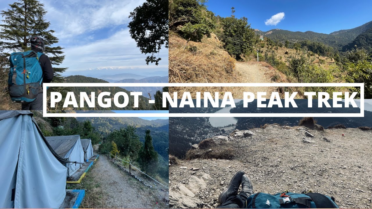 Pangot Nainital - Camping, trekking and trek to Naina peak | Dec 2021 4k