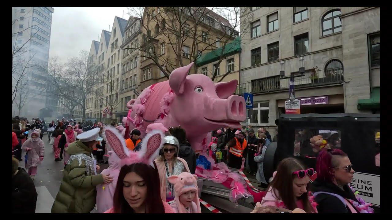 Stuttgart Carnival Parade (Fasnet) | Fasching & Karneval Parade Germany  - part I