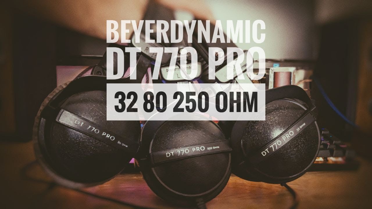 великий огляд Beyerdynamic DT 770 PRO 32 80 250 ohm