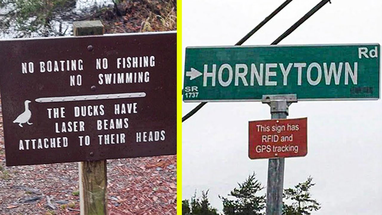 Absurdly Hilarious Signs That Ended Up Being Laughably Ridiculous
