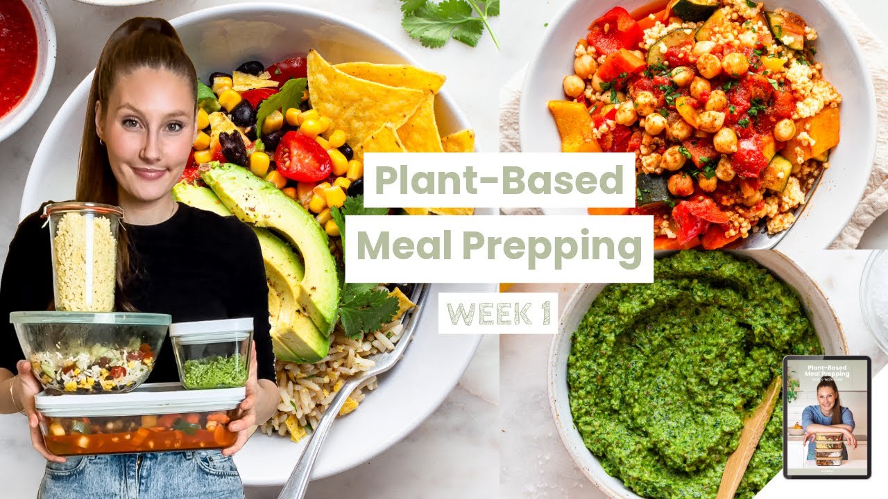 WEEK 1 | Plan-Based Meal Prepping [FREE eBook]