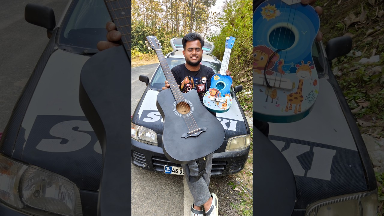 Small Vs Big Acoustic Guitar | 2Ta Unboxing & TestingSound Quality