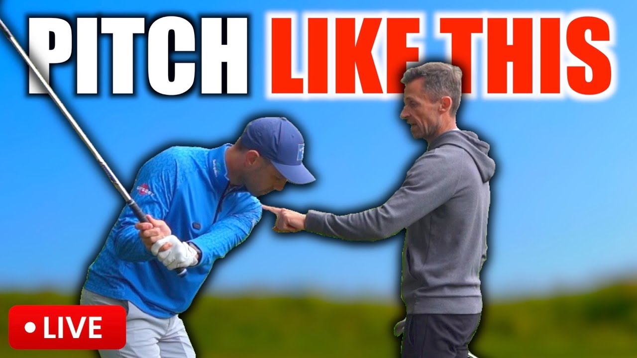 Golf Short Game Expert Fixes My Pitching In MINUTES (Live Golf Lesson)