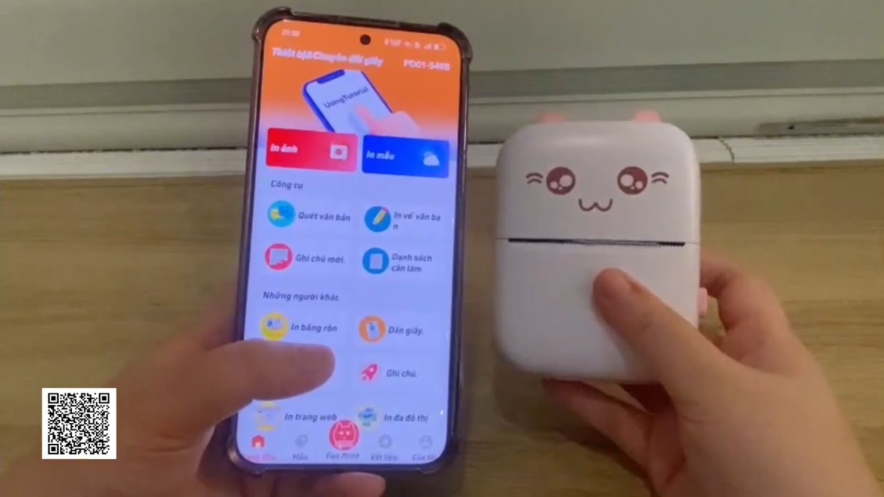 ASMR #23 : Unboxing máy in nhiệt mini màu hồng 🌸