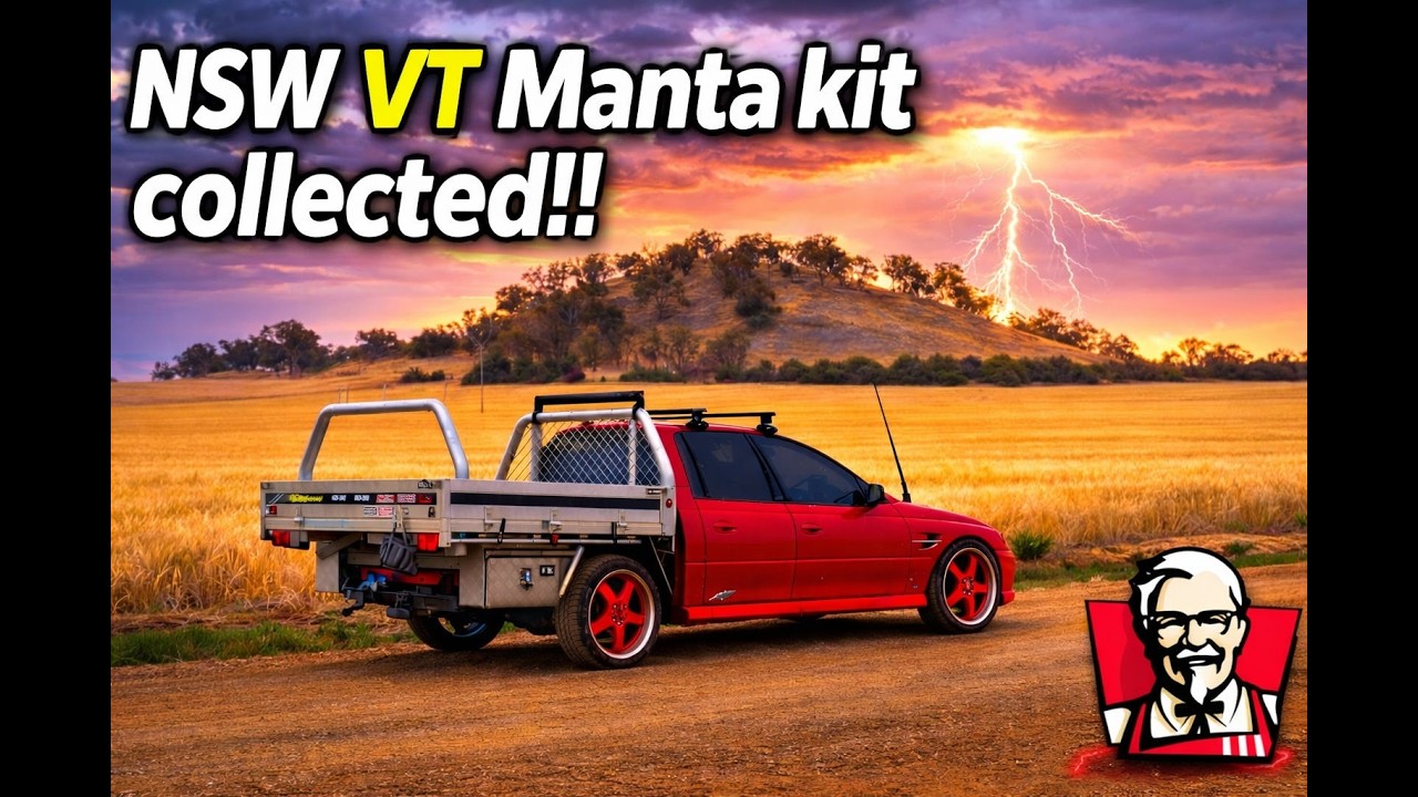 Road trip to NSW for a HSV manta kit for the VT Calais International, 12hr round trip.