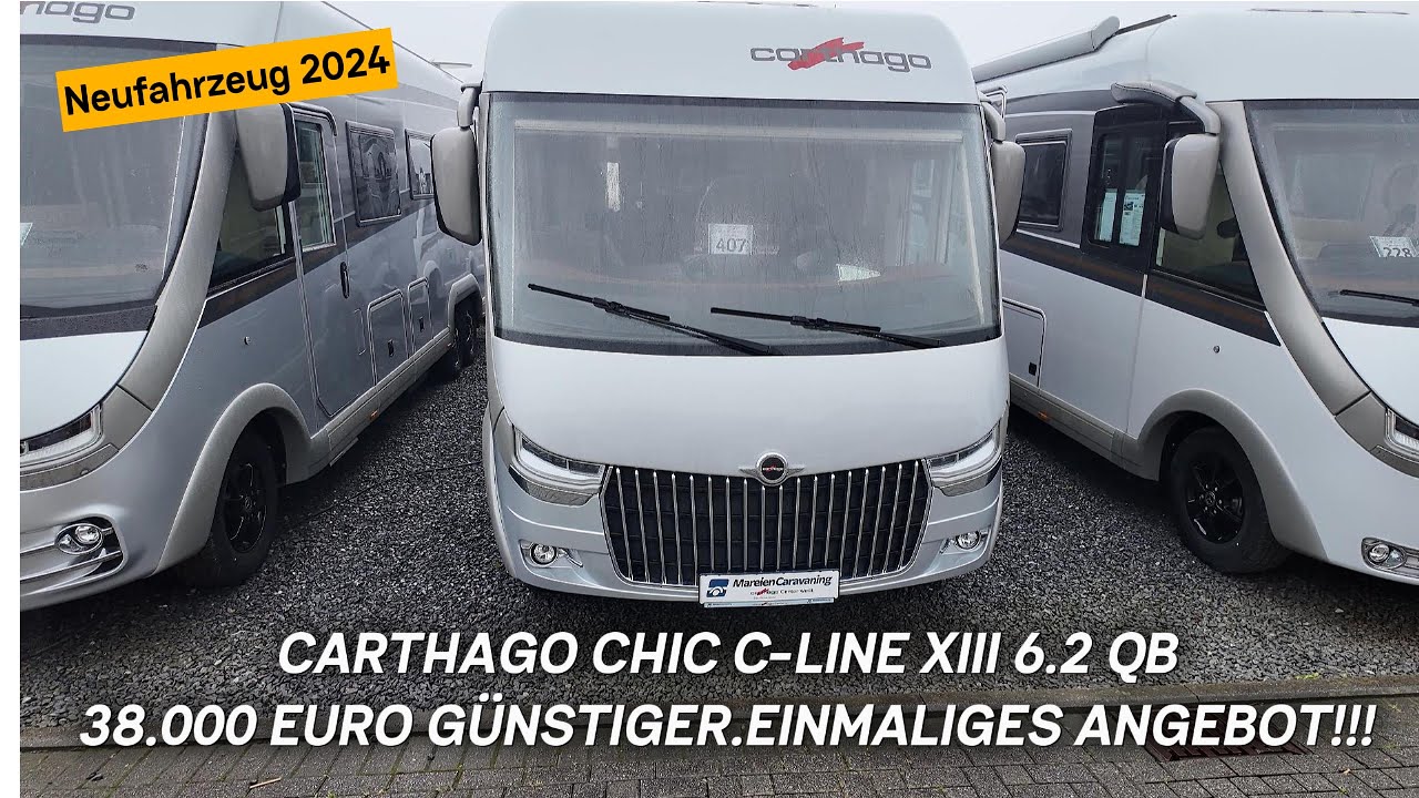 Premium-Wohnmobil hautnah – Die große Roomtour durch den Carthago Chic C-Line!