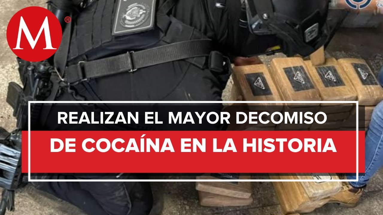 FGJCdMx judicializará carpeta de investigación por aseguramiento de cocaína