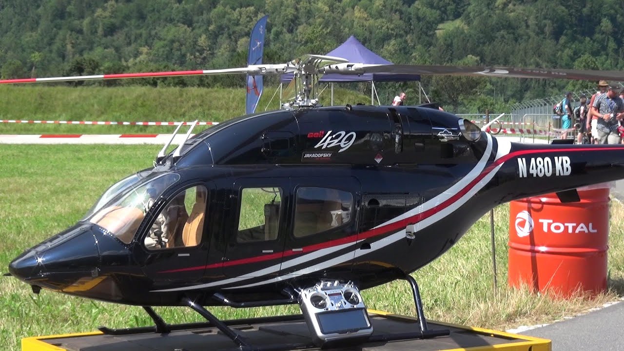 Great Looking Bell 429 RC Scale Turbine Helicopter