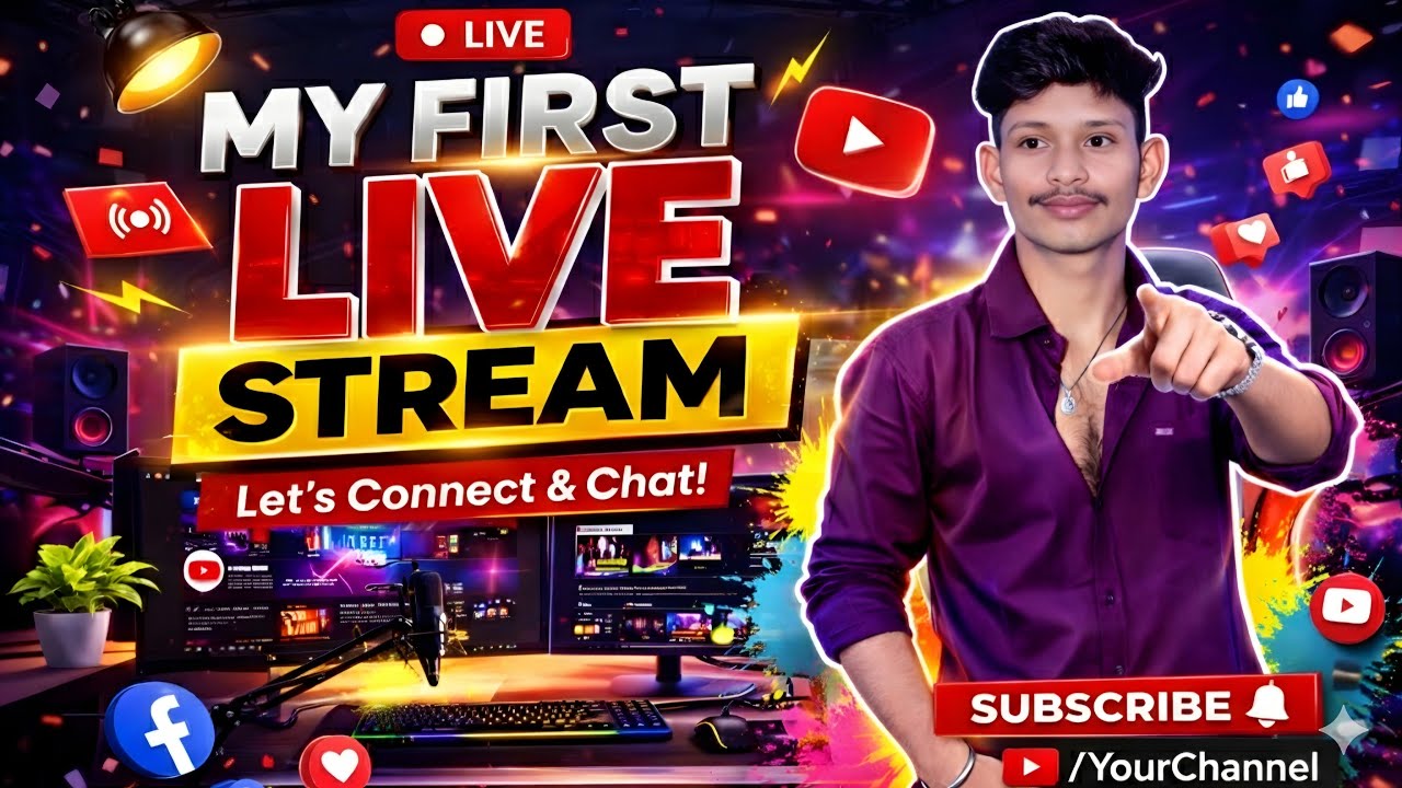 मेरा पहला Live Stream: होली स्पेशल सेलिब्रेशन 🥳|| Happy Holi 🌈|| #first #vive #2026