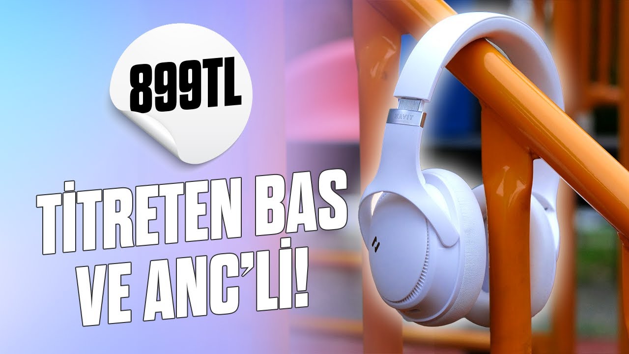 899 TL'ye bass odaklı, ANC'li kulaklık: Havit H630BT PRO ANC