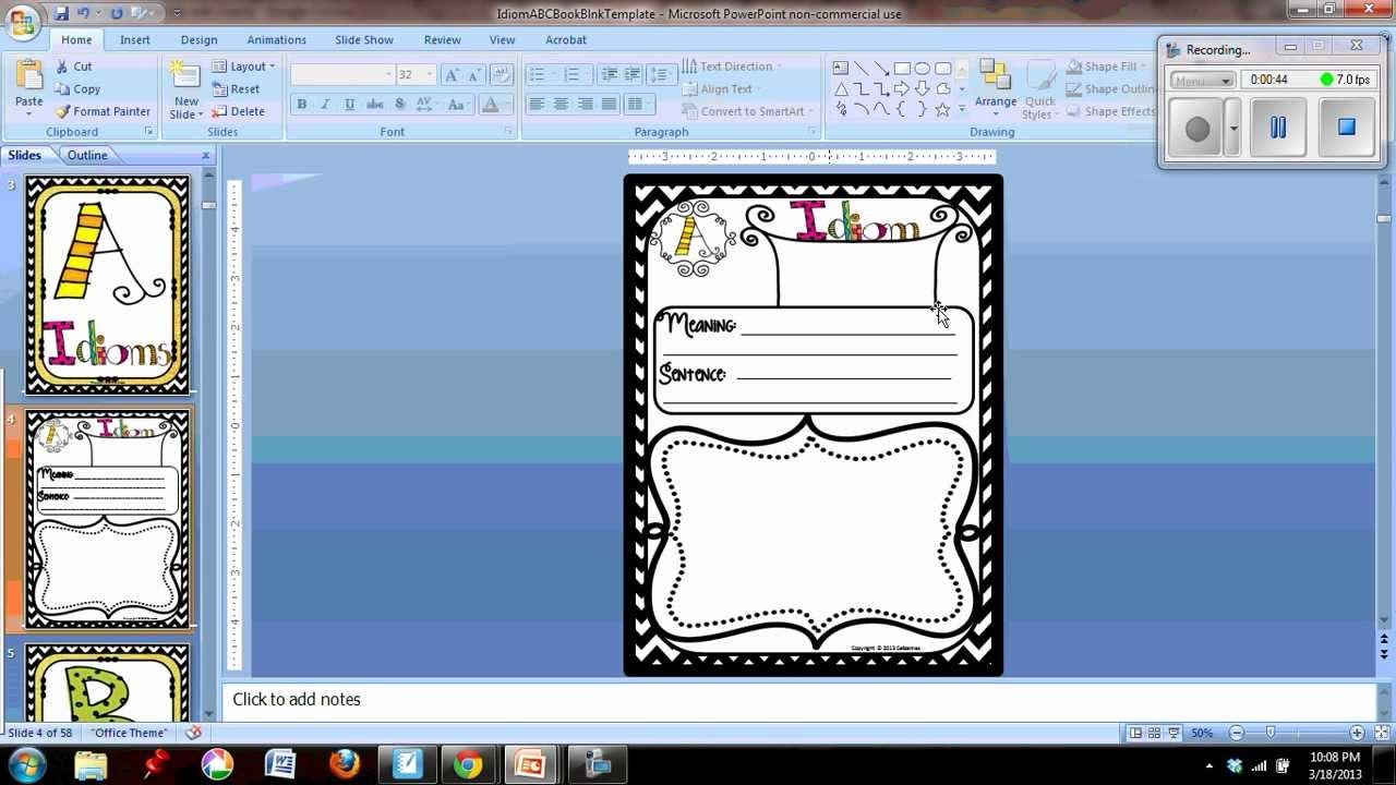 TPT Video Tutorial: Making Editable PowerPoints by Saving a Slides as Images for TPT Products