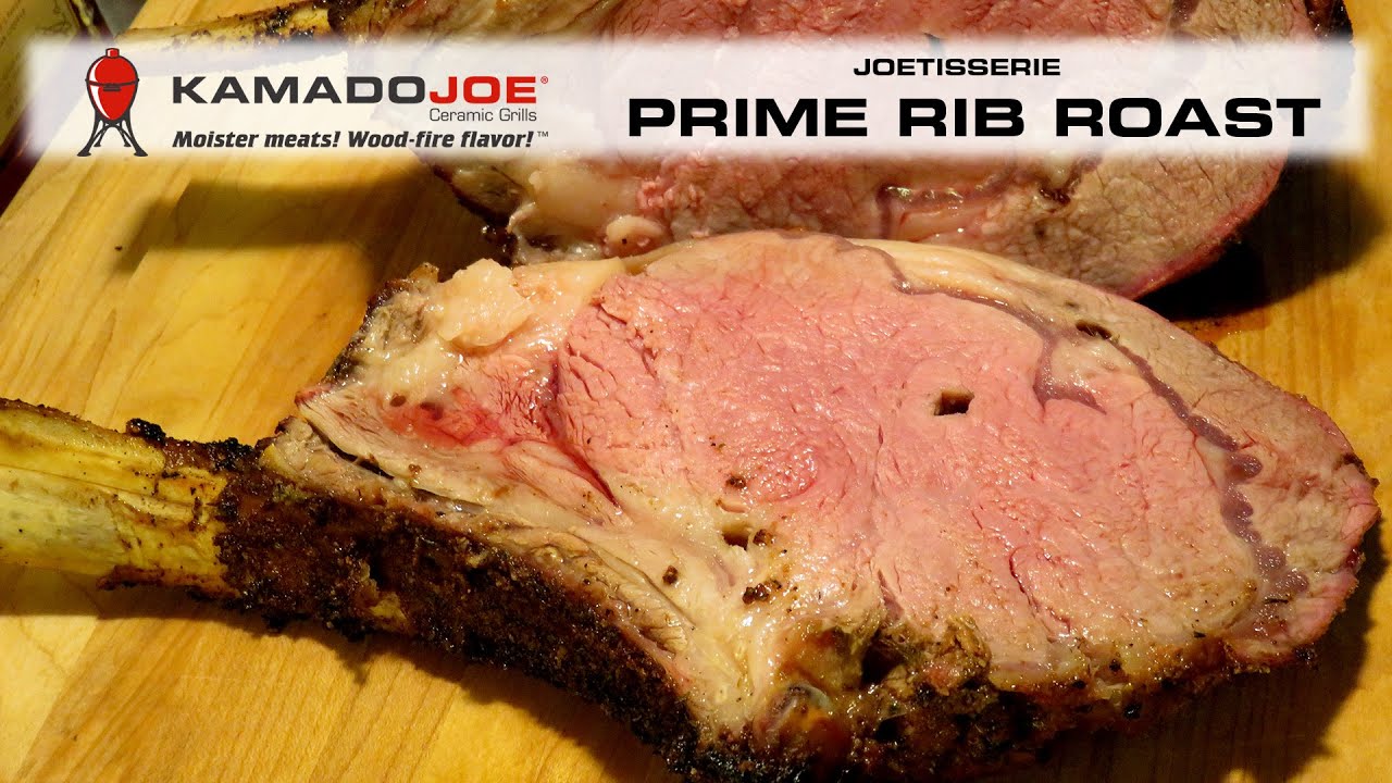 Kamado Joe JOTISSERIE - Prime Rib Roast