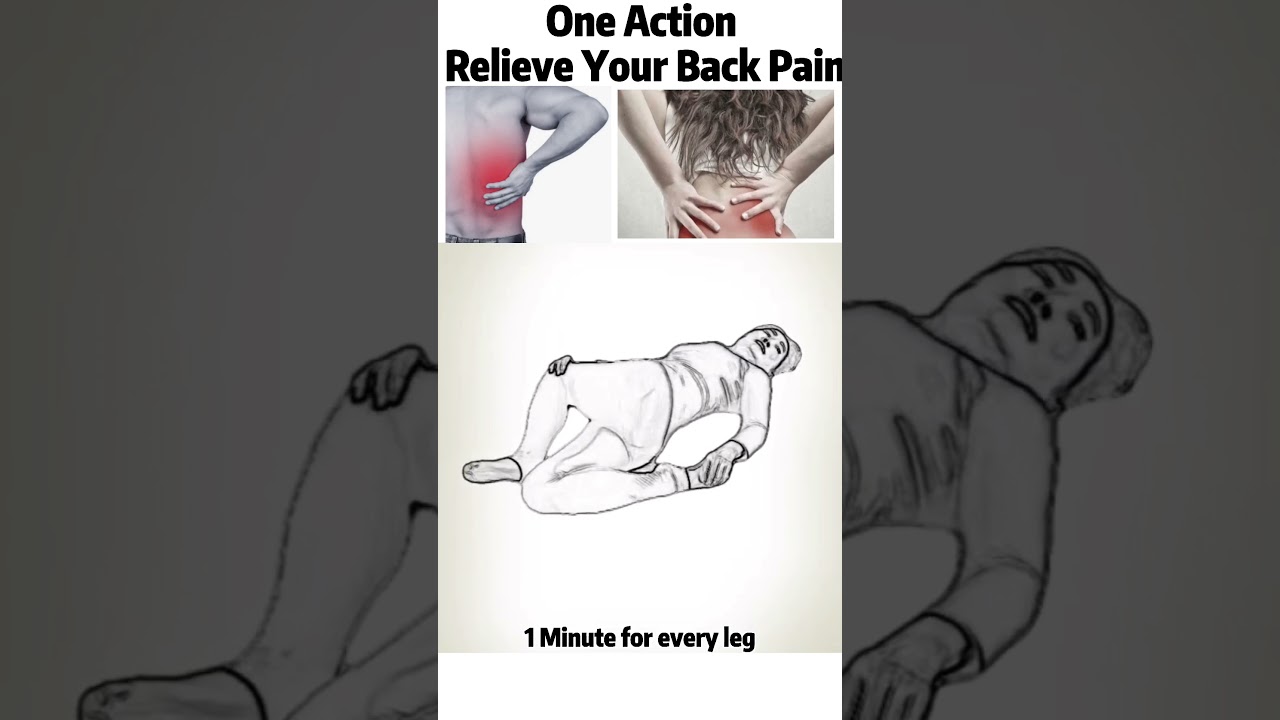 One Simple Action For Women To Relieve the Back Pain At Home 