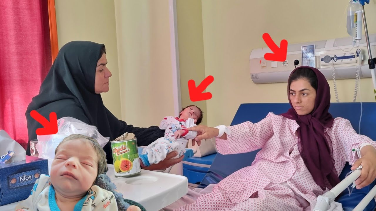 Childbirth of a Strong Nomadic Woman in Harsh Conditions👶