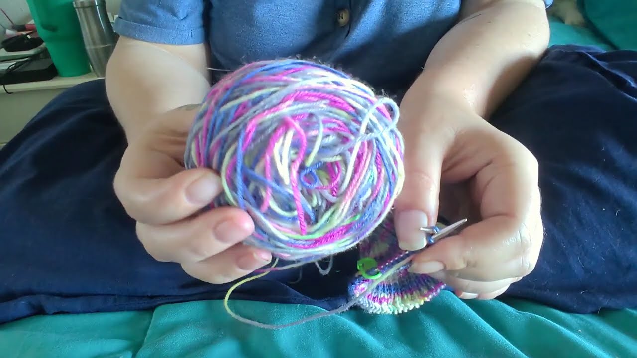 Sock knitting