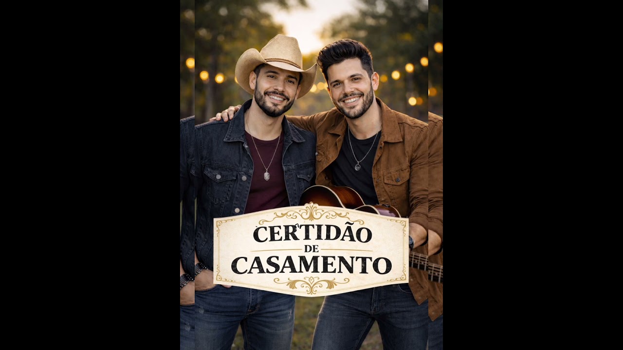 Jhonny e Gean (certidão de casamento).