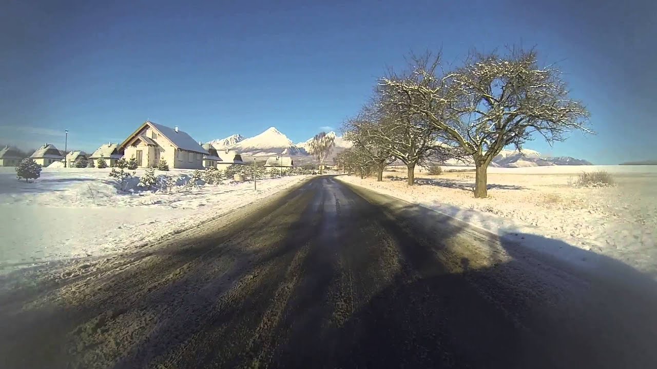 Road: Velka Lomnica - Tatranska Lomnica 2016