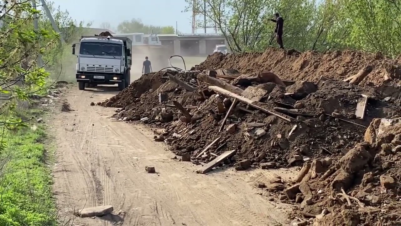 Паводок в Уральске. 22 апреля 2024 год. Район Телецентр, парк Кирова и набережная реки Урал