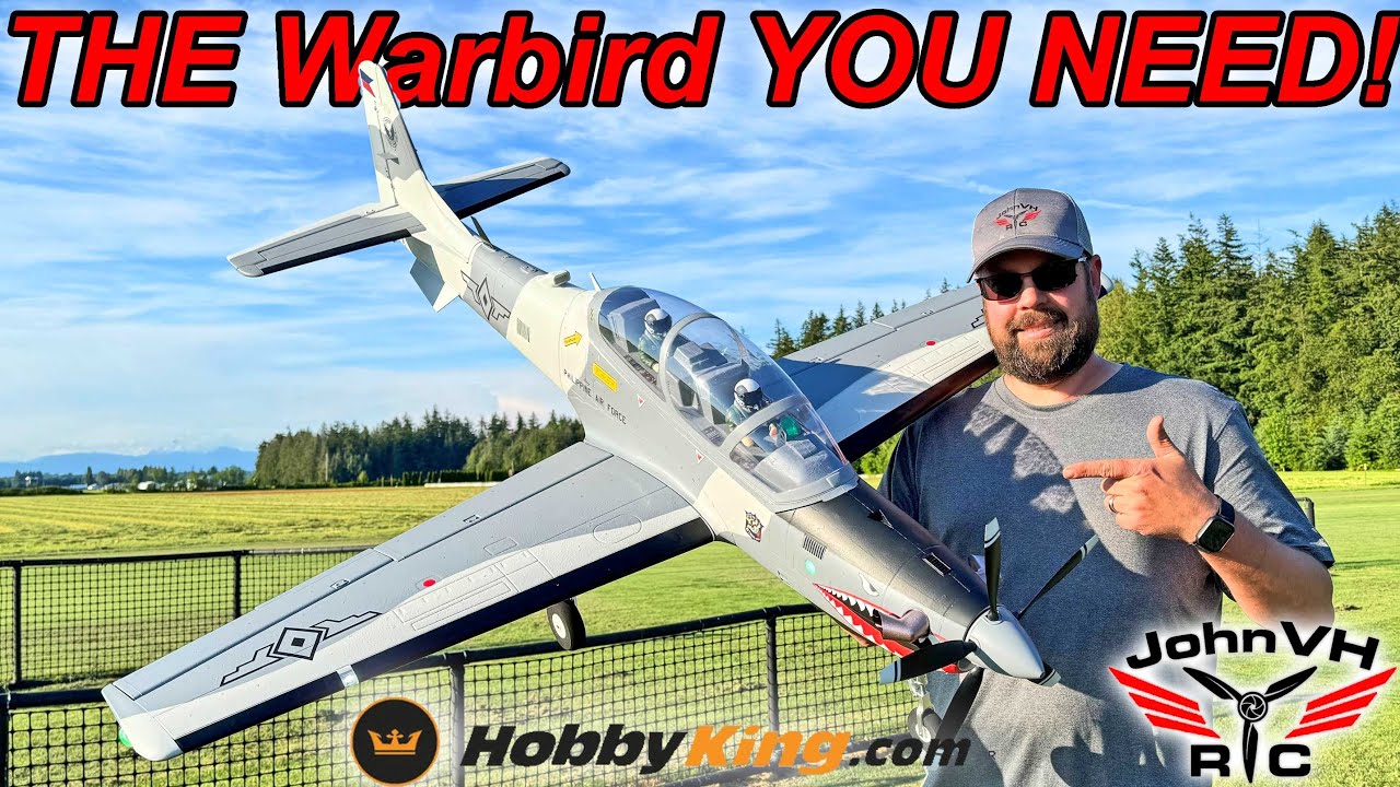 Hobbyking Super Tucano AMAZING Warbird!! 1600mm @HobbyKingOfficial