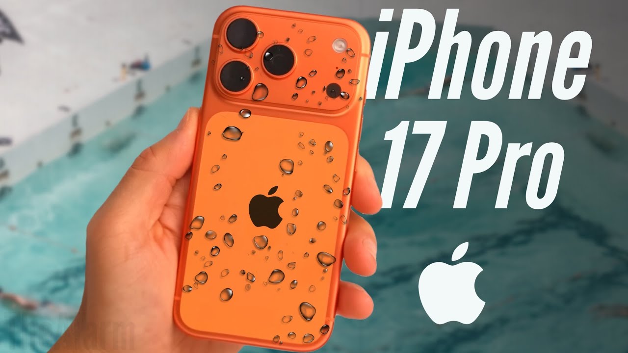 Apple iPhone 17 Pro Max &mdash; водонепроницаем ли он? Apple..