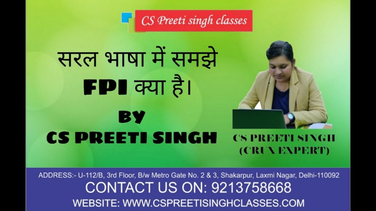 CS Executive  I FPI I Best Cs Coaching of laxminagar I Best Pen drive classes I no.1 cs coaching