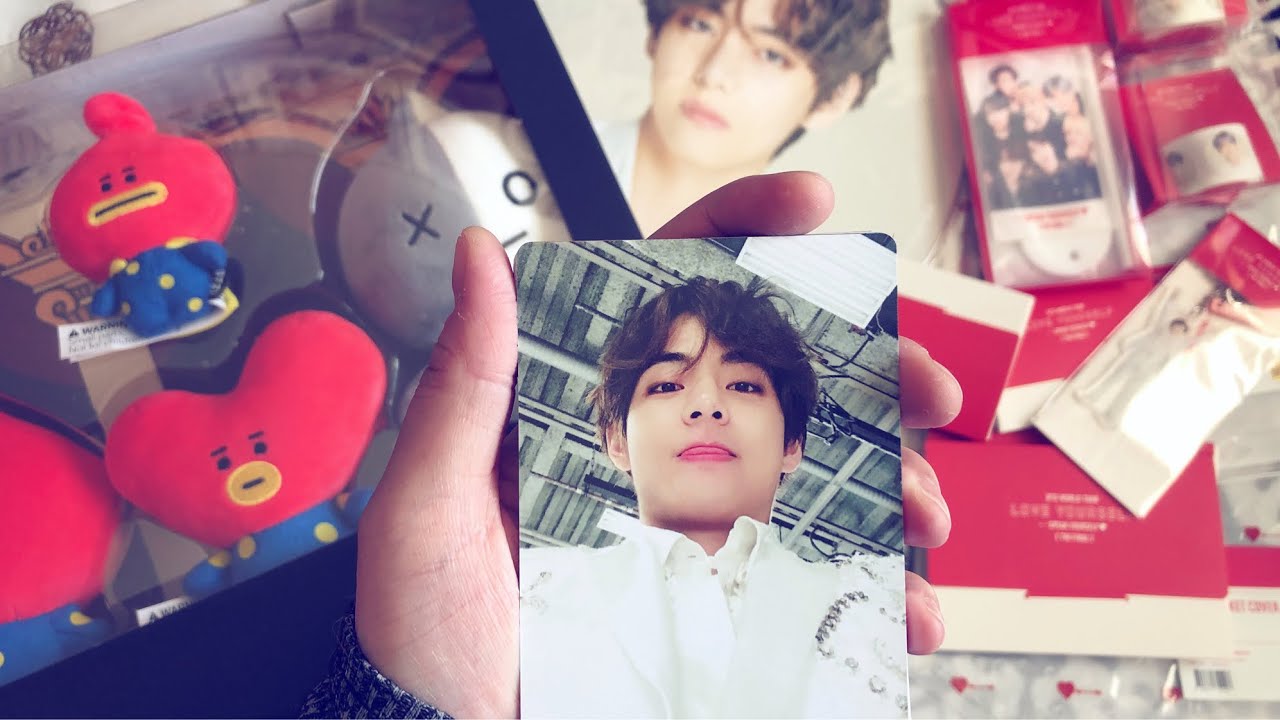 [UNBOXING] BTS Love Yourself Speak Yourself Tour Final MD | BT21 Plush Doll Set