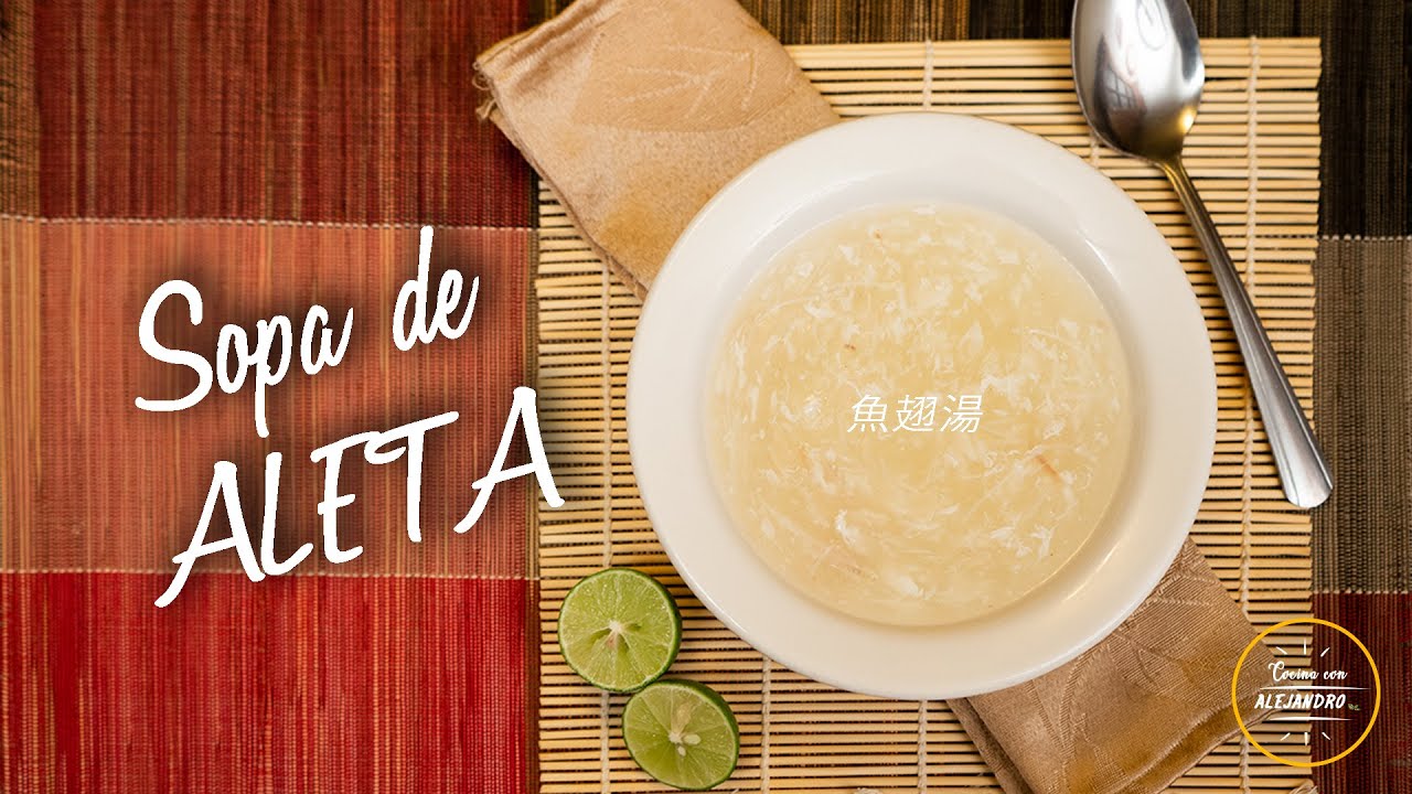 Sopa de Aleta I Cocina Con Alejandro