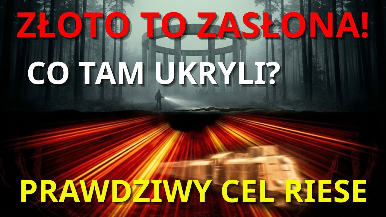 Złoty Pociąg to Tylko Przykrywka! Co Naprawdę Kryją Podziemia Projektu RIESE?