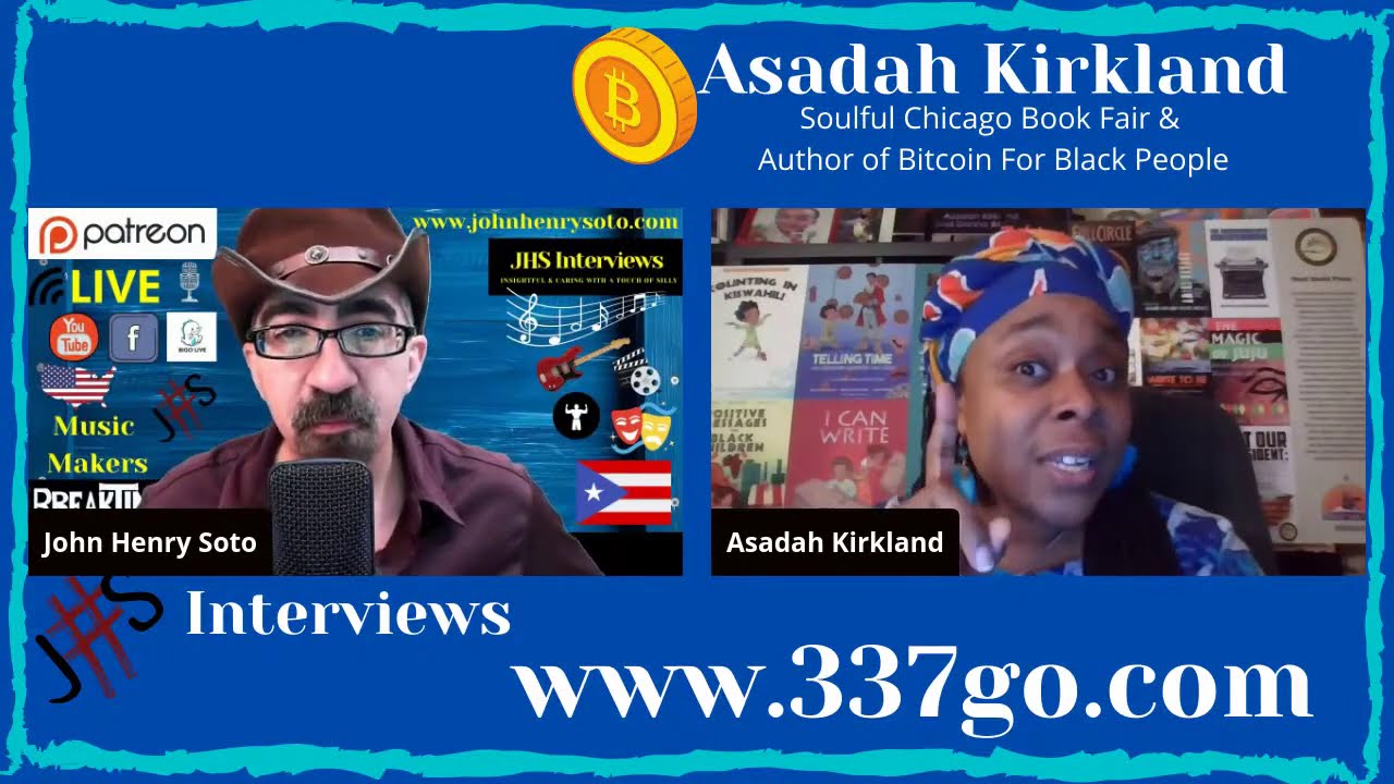 JHS BITCOIN INTERVIEW WITH THE "CRYPTO QUEEN" ASADAH