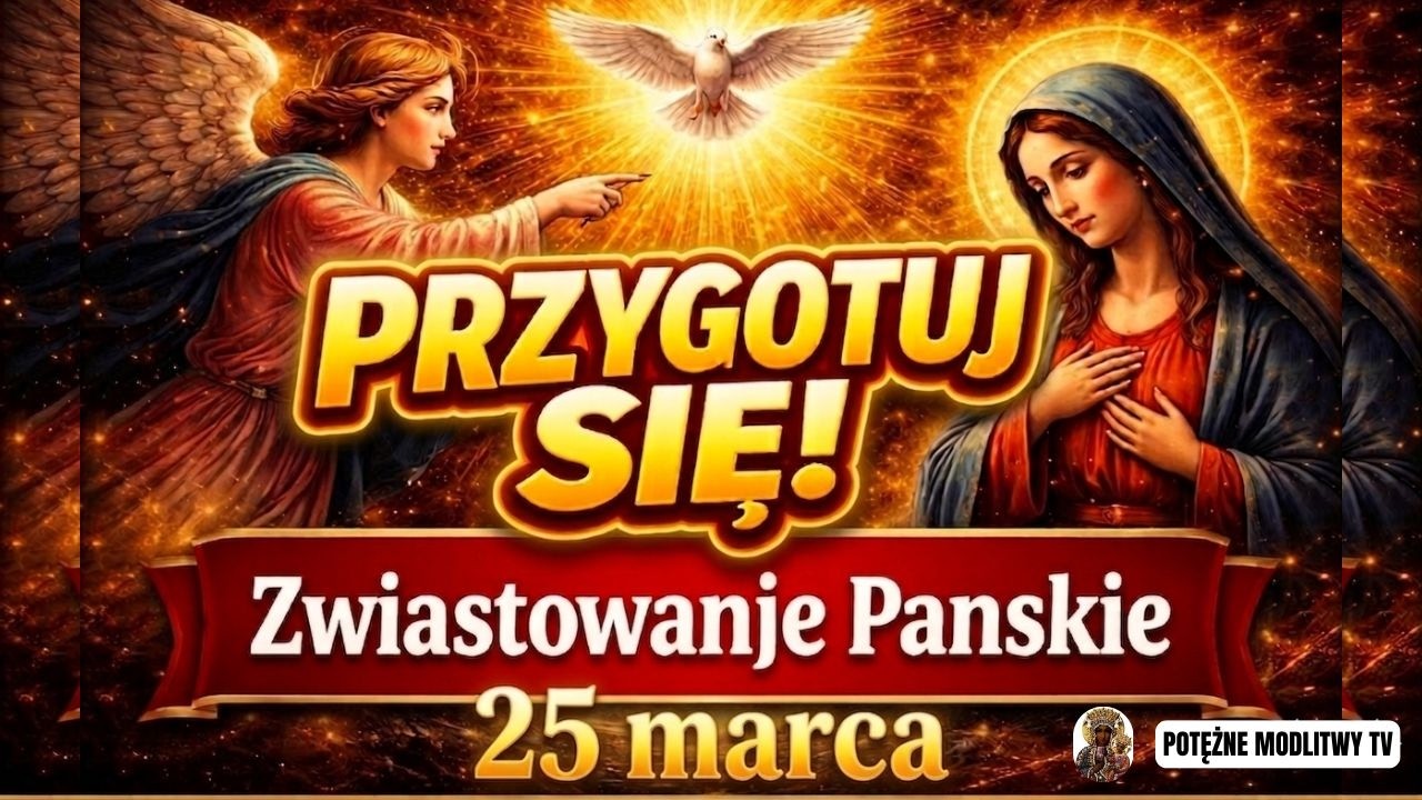 ZANIM 25 MARCA&hellip; ZR&Oacute;B TO DZIŚ WIECZOREM 🙏 MODLITWA DO MARYI, KT&Oacute;REJ NIE WOLNO ZIGNOROWAĆ