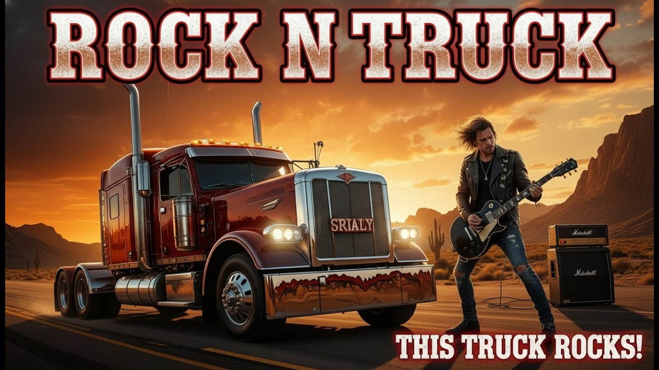 Rock N Truck – Smooth Power Rock | Comfortable Long Drive #LongDriveMusic #HighwayRock