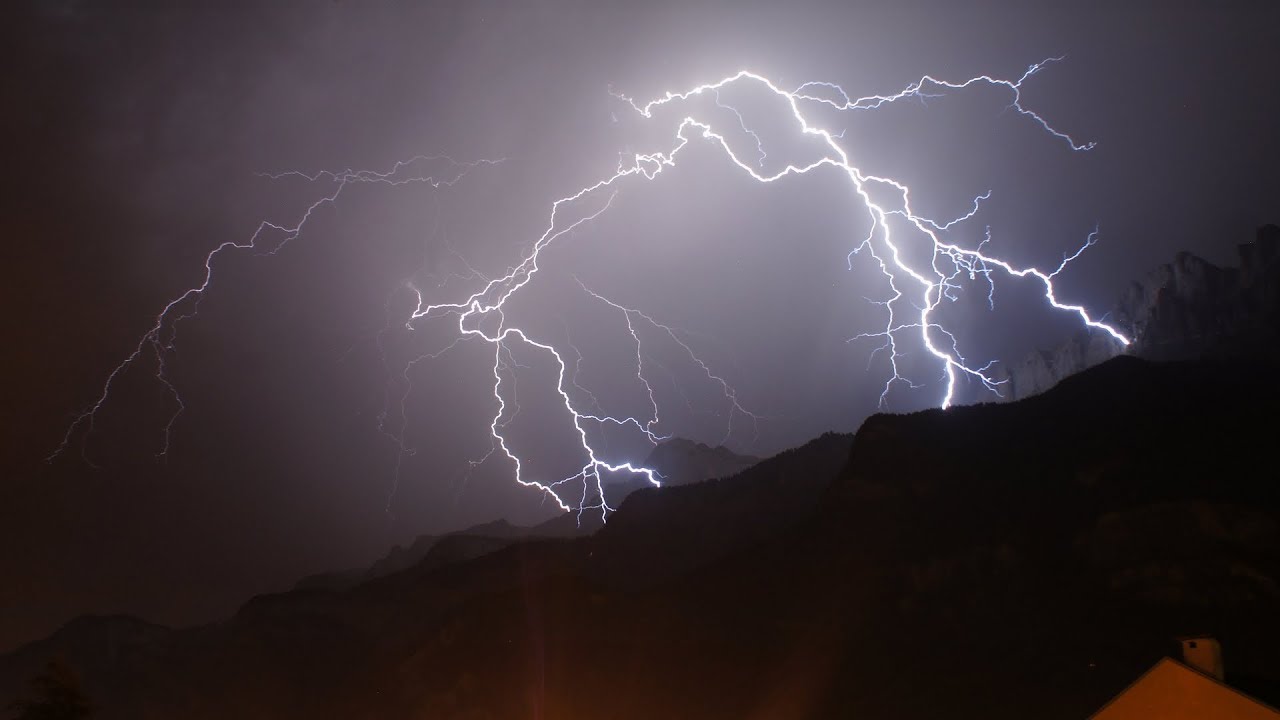 Orage Modéré - 30 juin 2019 - Sallanches (74)
