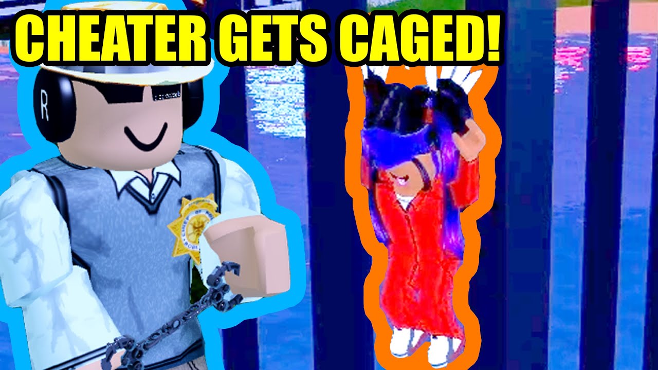 JAILBREAK EXPLOITER gets CAGED! | Roblox Jailbreak