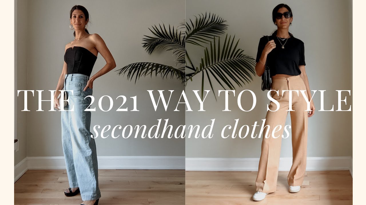 Styling Secondhand Outfits for Summer 2021 | Slow Fashion