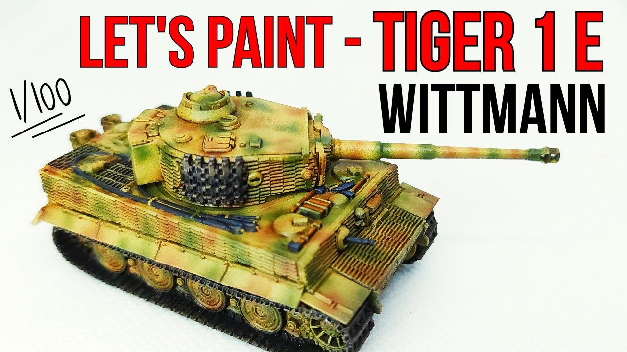 Let's Paint WW2 German Tiger Tank - 15mm Tank Painting Guide | Flames of War
