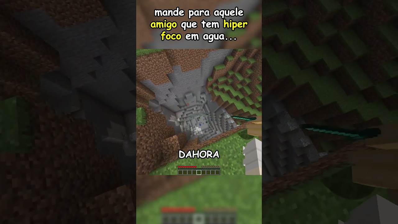 Hiper foco em agua...