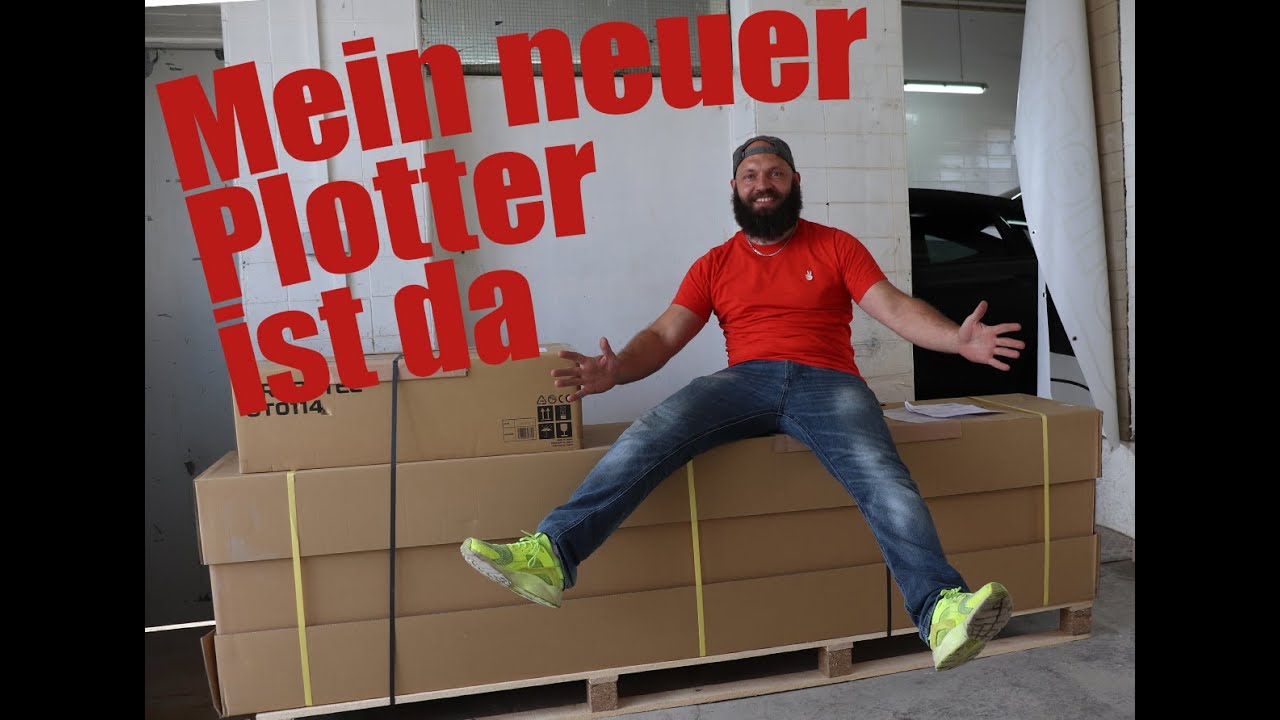 Mein neuer Graphtec FC9000 - 160 Schneideplotter wurde geliefert - was kann er?