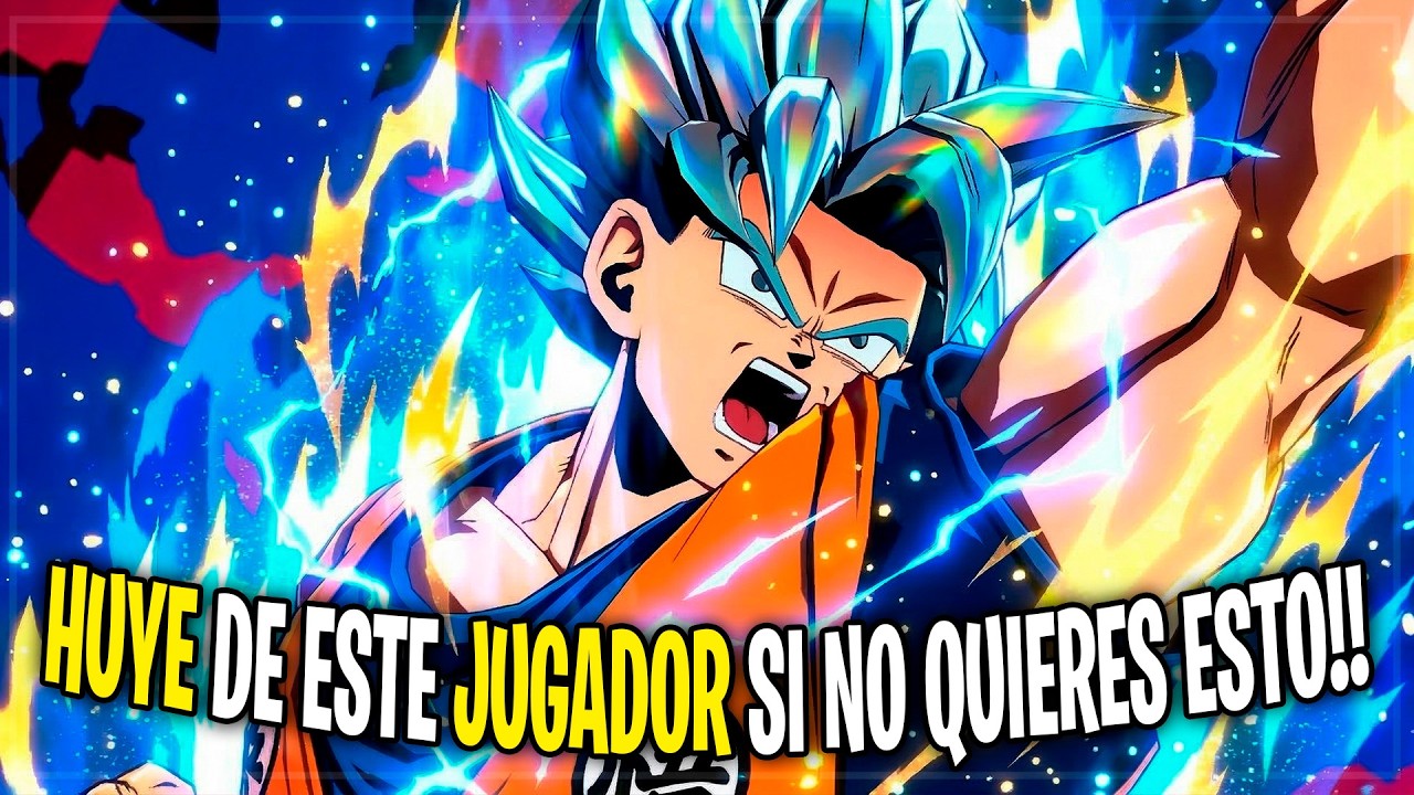 Si ves a este MONSTRUO de jugador... HUYE!! DRAGON BALL FIGHTERZ